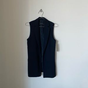 Repost. Zara vest in navy